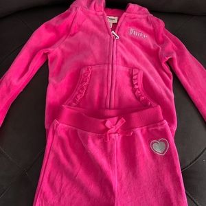 Juicy couture size girls 4